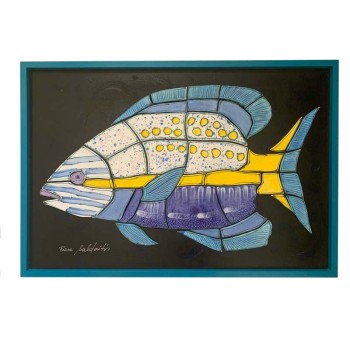 Ceramic Yellow Tail Snapper Nr 2